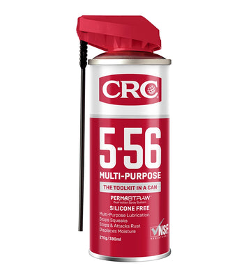 CRC 5-56 Multi-Purpose Lubricant with Permastraw 270g - 1753106 (Pickup Only)