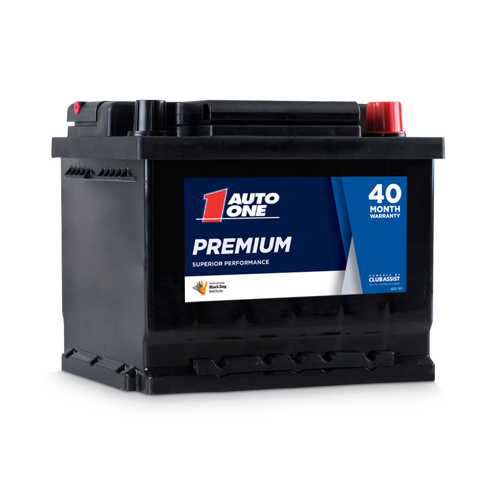Auto One 3372 Premium Calcium Maintenance-Free 12V Battery (DIN44L