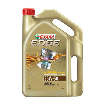 Castrol Edge Semi Synthetic Engine Oil 25W-50 25W-50 5L - 3383419 (Pickup Only)