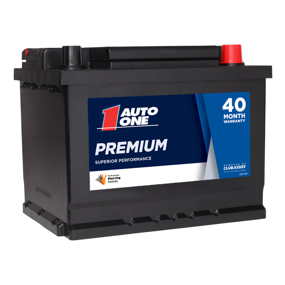 Auto One 3552 Premium Calcium Maintenance-Free 12V Battery (DIN55L