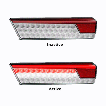 LED Autolamps 355ARWM-2 Set of LED Rear Combination Lamps