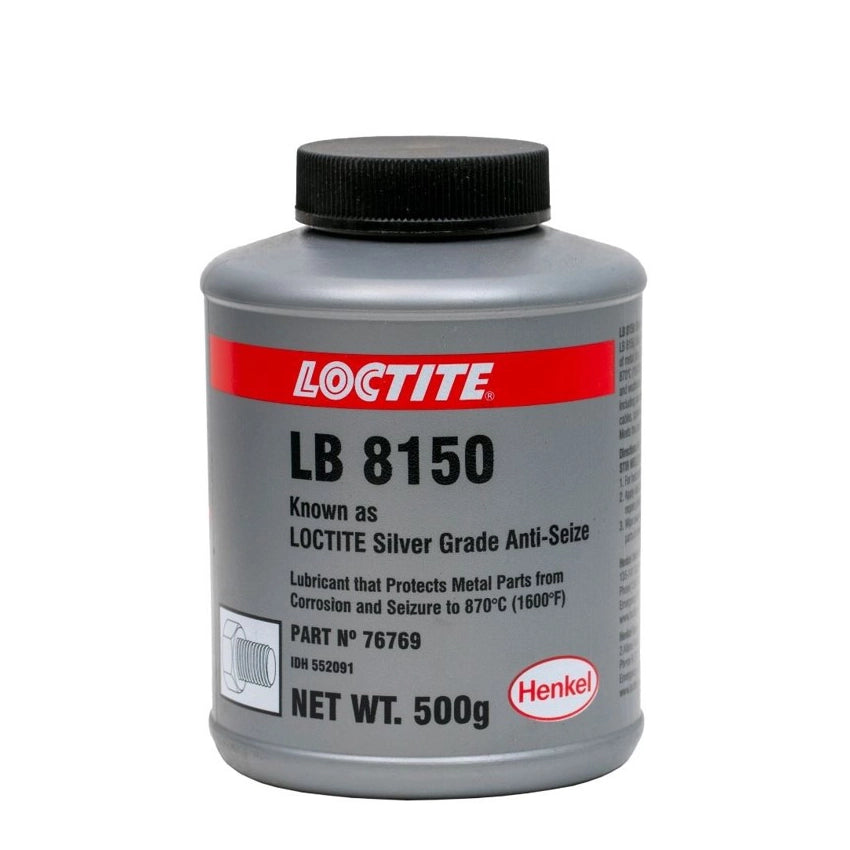 Loctite LB 8150 Silver Grade Anti-Seize - (Tub) 500G - 76769