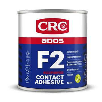 CRC F2 Multi Purpose Contact Adhesive 1L - 8010 (Pickup Only)