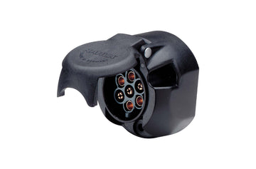 Narva 7 Pin Large Round Plastic Trailer Socket - 82052BL
