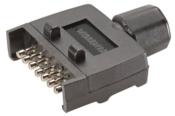 Narva 7 Pin Flat ‘Quickfit' Trailer Plug - 82141BL