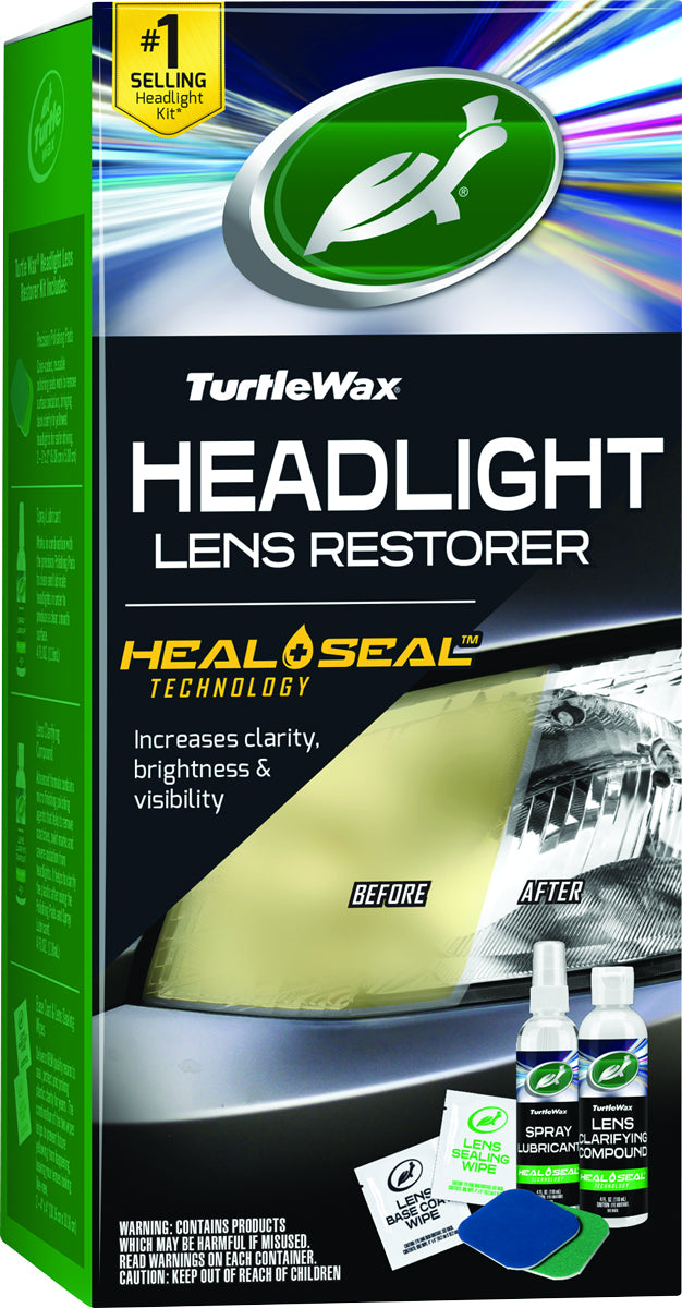 Turtle Wax Headlight Lens Restorer Kit - T240KT