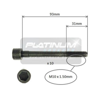 Platinum Cylinder Head Bolt Set - HBS0228