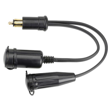 Narva 81043BL Heavy-Duty Adaptor (Merit Plug To Merit And Accessory Sockets)