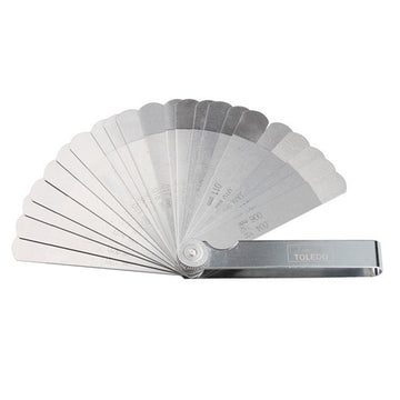 Toledo Feeler Gauge - Dual Straight 22 Blade Metric/Imperial 0.102-0.686Mm (0.004”– 0.686Mm 0.027”) 301156