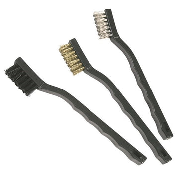 Toledo Cleaning Brush Set 3 Pc Nylon Brass Steel 301003