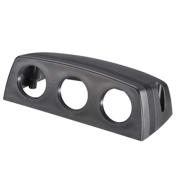 Narva 81199BL Triple BLank Surface Mount Housing Black