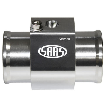 SAAS Aluminium Water Temperature Adapter for Radiator Hose - 38mm - SWTA38