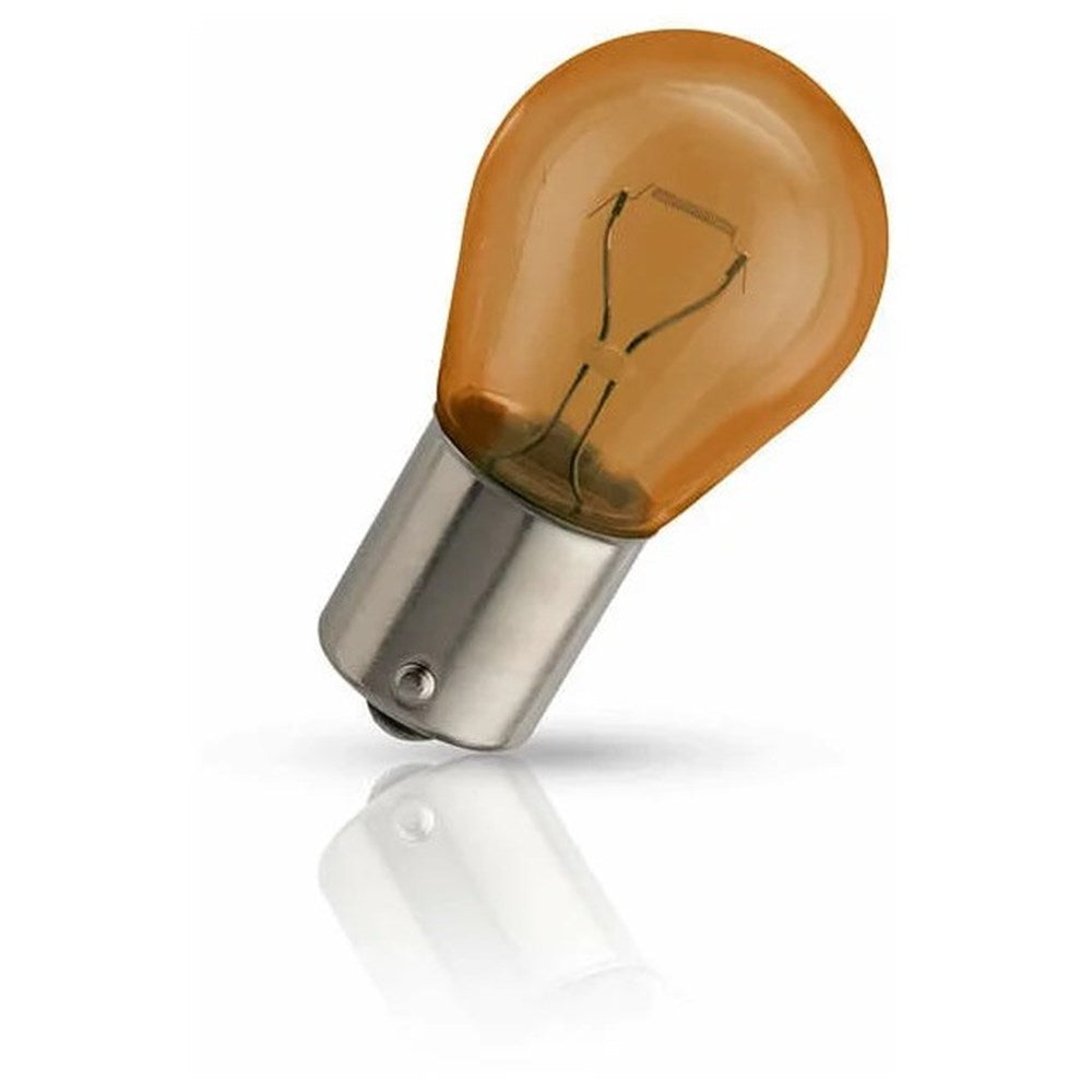 Philips 12496B2 Vision Line 12V PY21W 21W Amber Tinted Bayonet Globes (Twin Pack)