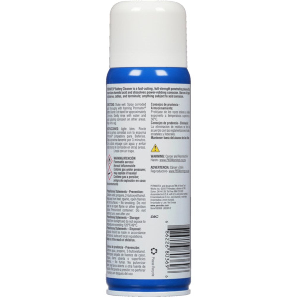 Permatex Battery Cleaner Aerosol 163G - 80369 (Pickup Only) - PX80369