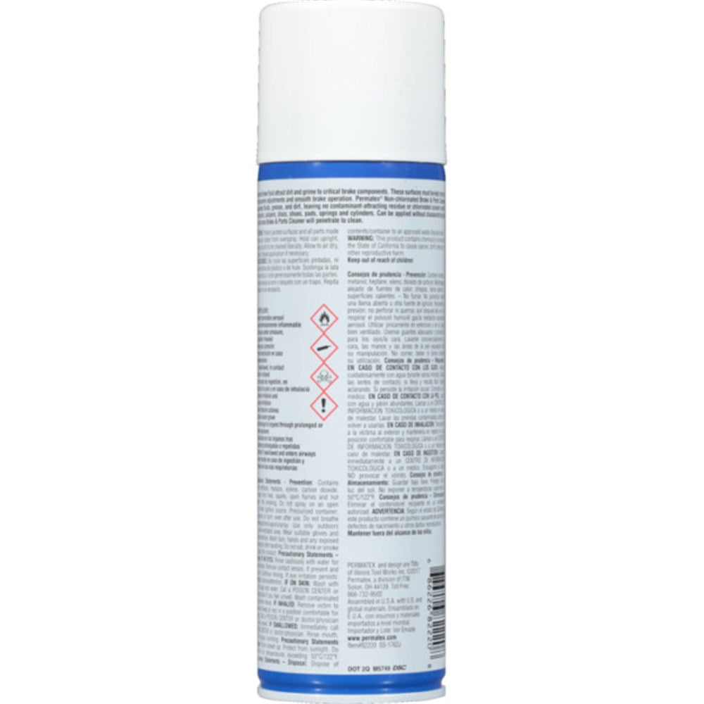 Permatex Non-Chlorinated Brake & Parts Cleaner Aerosol 410G - 82220 (Pickup Only) - PX82220