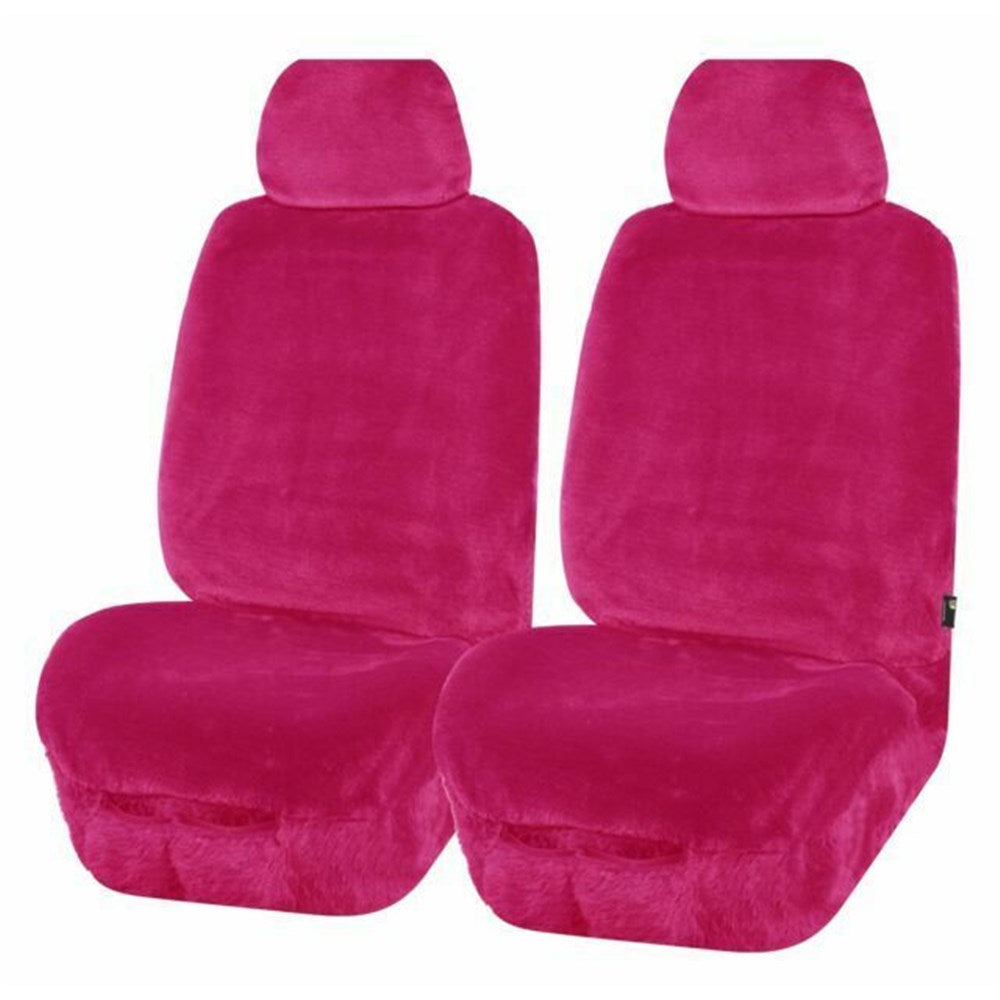 MyCar UNIVERSAL FRONT SEAT COVERS SIZE 30/35 PINK FINESSE