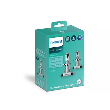 Philips 11342ULX2 Ultinon Compact Long Life H4 LED Retrofit Bulbs (Pair)