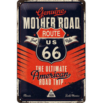 Nostalgic Art 20 x 30cm Metal Sign Route 66 The Mother Road - 5122314