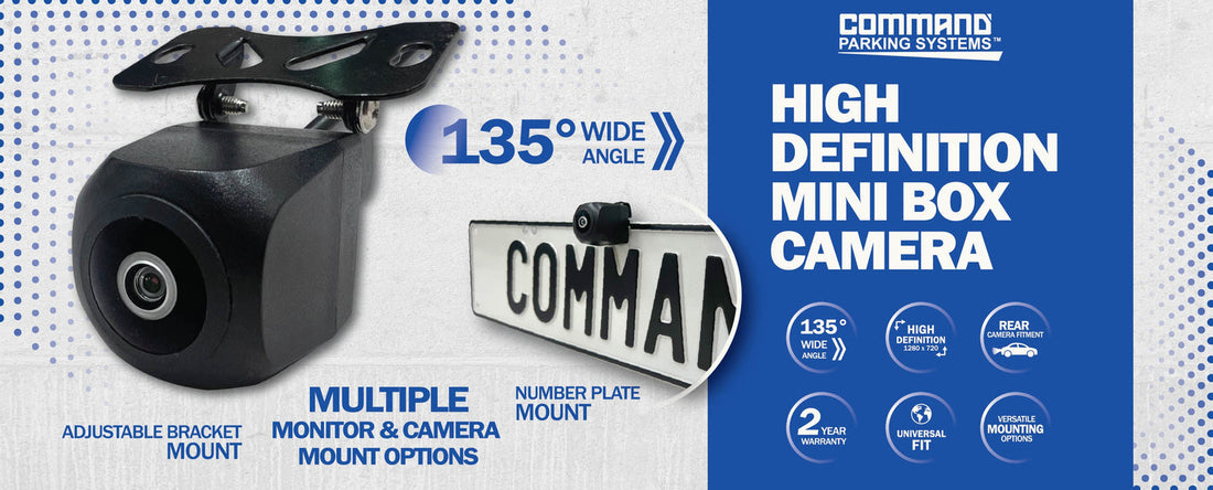 Command High Definition 135 degree Mini Box Camera - 91AHDC210AI