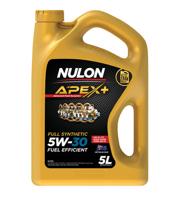 Nulon APX5W30A5-5 Apex+ Fuel Efficient 5W-30 Full Synthetic Engine Oil 5L (Pickup Only)