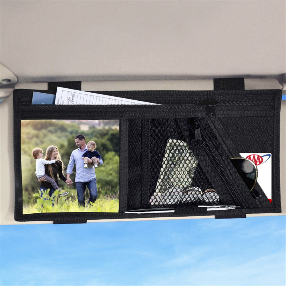 High Road Sunvisor Organiser - PV-BLACKBLK