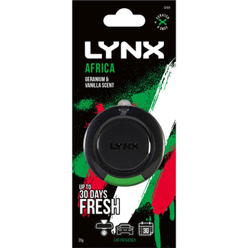 Lynx 3D Hanging Air Freshener - Africa (Single) - E304192900