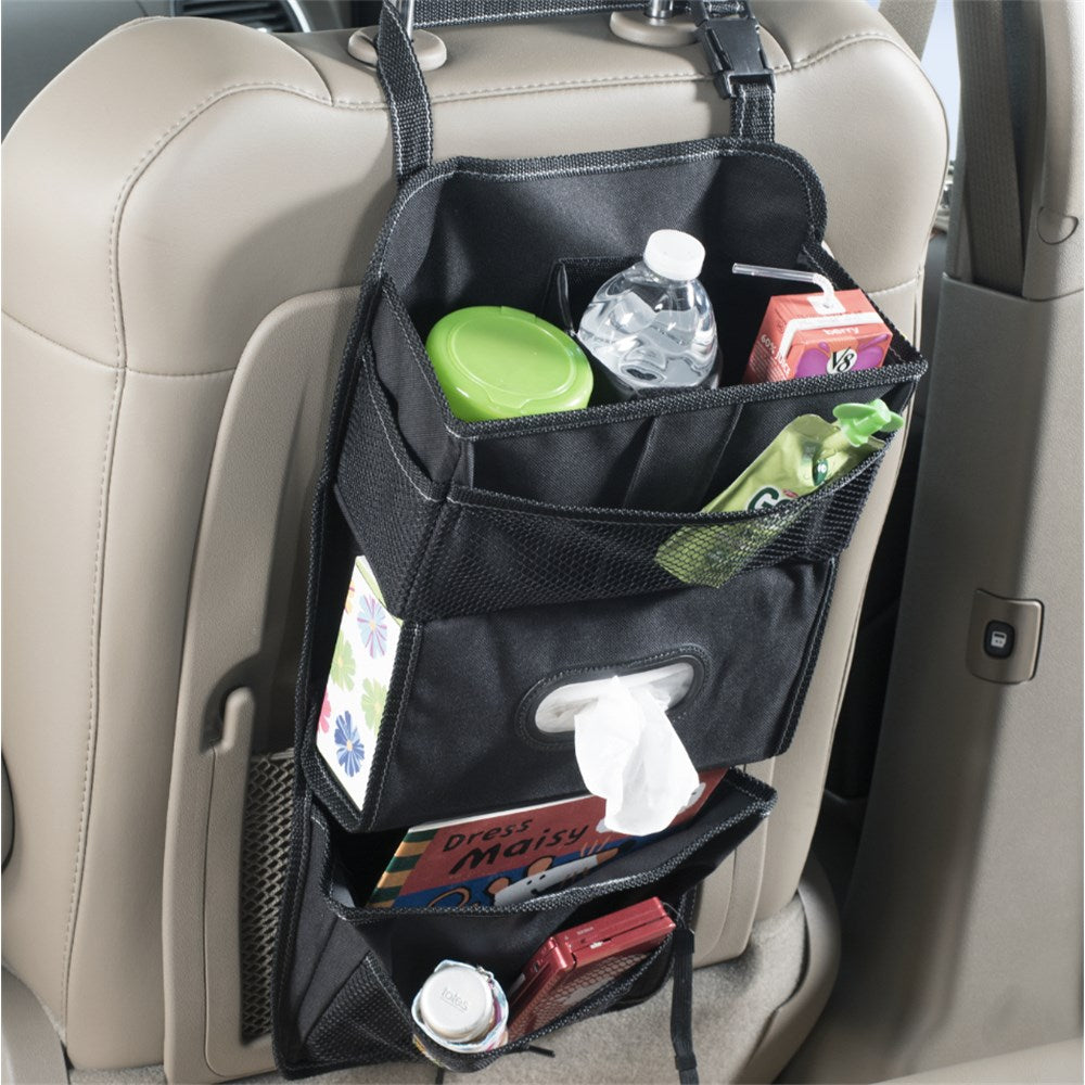 High Road TissuePockets(TM) Seat Organiser - Black - HR-5539-BLK