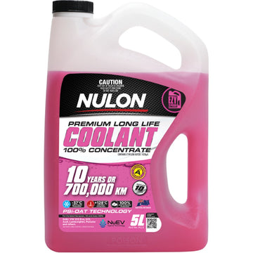 Nulon PLL5 Pink Premium Long Life Coolant Concentrate 5L (Pickup Only)