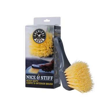 Chemical Guys Yellow Stiffy Brush for Carpets - ACCG02