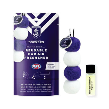 Smelly Balls Fremantle Dockers Reusable Car Air Freshener Set - AFL445AF