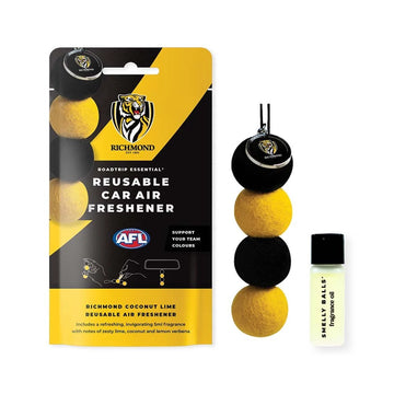 Smelly Balls Richmond Tigers Reusable Car Air Freshener Set - AFL445AL