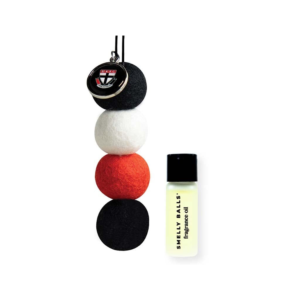 Smelly Balls St Kilda Saints Reusable Car Air Freshener Set - AFL445AM
