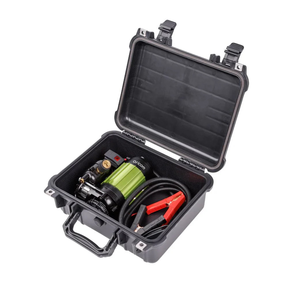 エース Oricom Portable Air Compressor (150Psi) with Heavy Duty Case