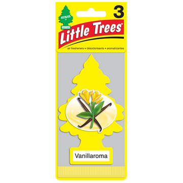 Little Trees Air Freshener Vanillaroma 3 Pack - 32005