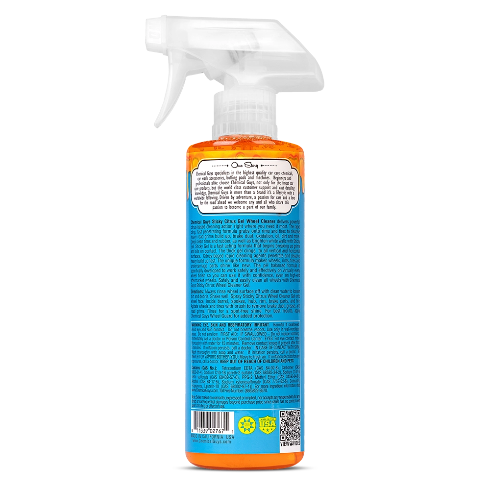 Chemical Guys Sticky Citrus Gel Wheel and Rim Cleaner - CLD10516