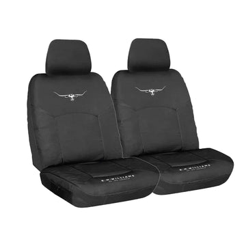 RM Williams Canvas Seat Covers Black Size 30 - CVRMW23BX-BLK30