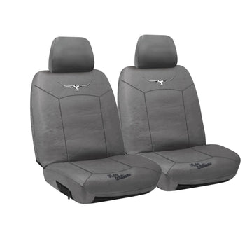 RM WiIlliams Canvas Seat Covers Grey Size 30 - CVRMW23BX-GRY30
