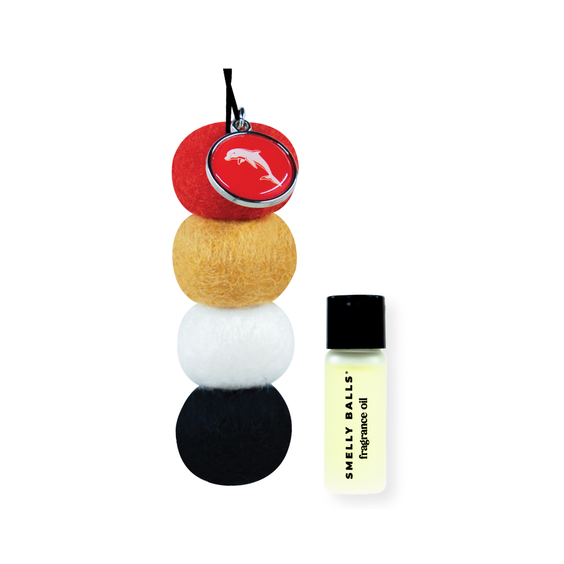 Smelly Balls Redcliffe Dolphins Inspired Reusable Air Freshener Starter Set - NRL445AT