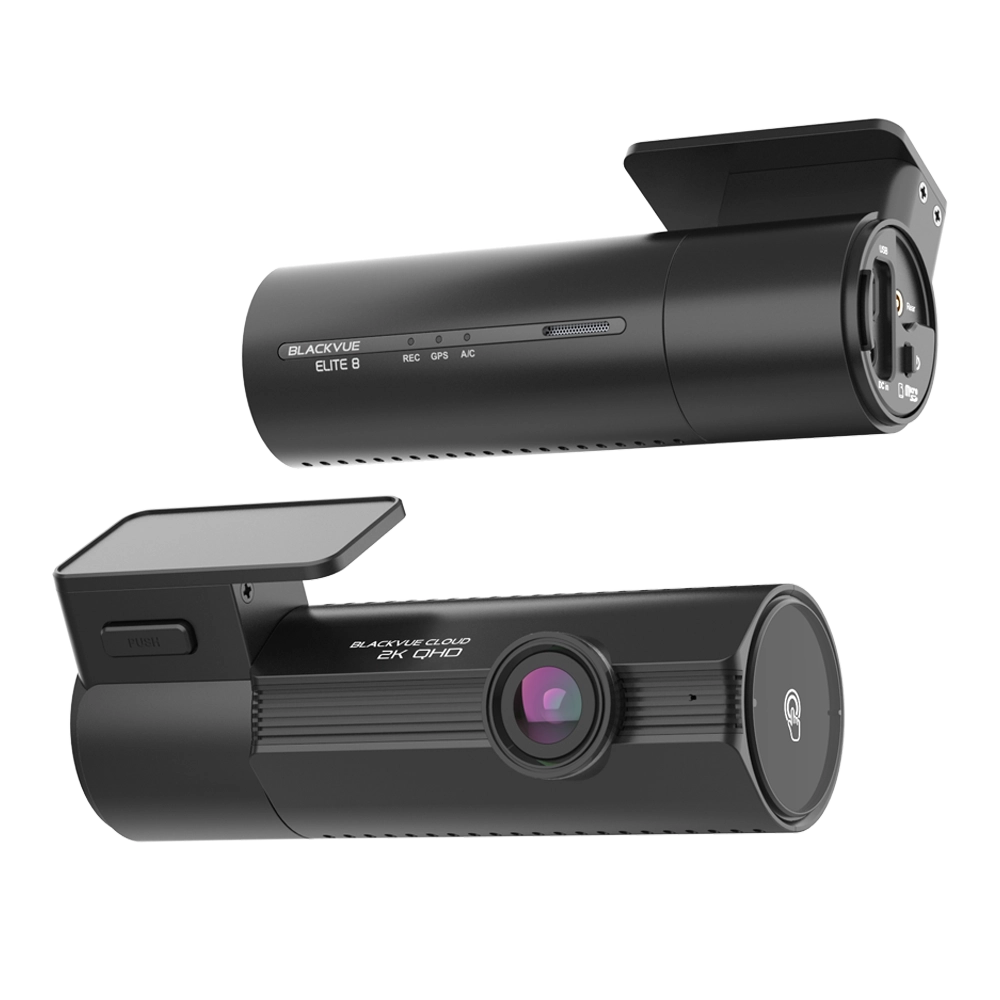 BlackVue 2K QHD Dual Channel Dash Cam with 64GB mSD Card - ELITE8-2CH-64