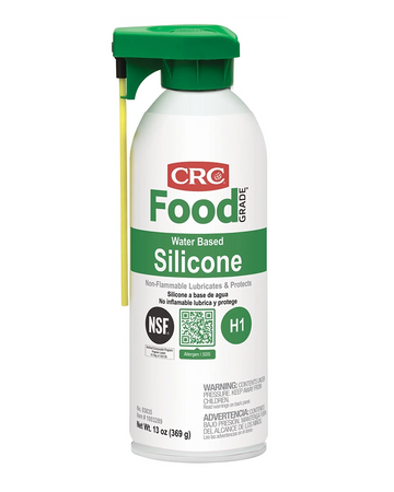 CRC Food Grade Silicone Water Based 369g - FG03035 (Pickup Only)