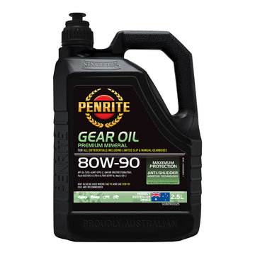 Penrite Premium Mineral 80W-90 Gear Oil 2L - GO80900025 (Pickup Only)