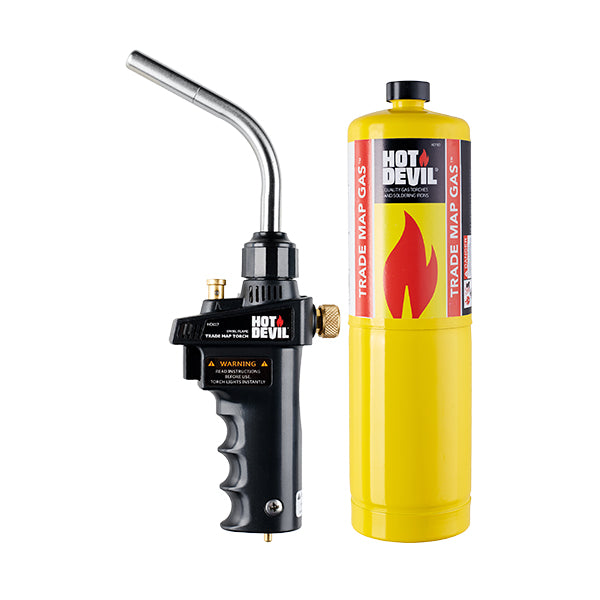 Hot Devil Trade Map Swirl Flame Torch Kit - HD027 | Auto One