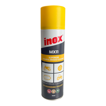 Inox MX11 Superior Chain & Brake Cleaner 500g Aerosol - MX11-500 (Pickup Only)