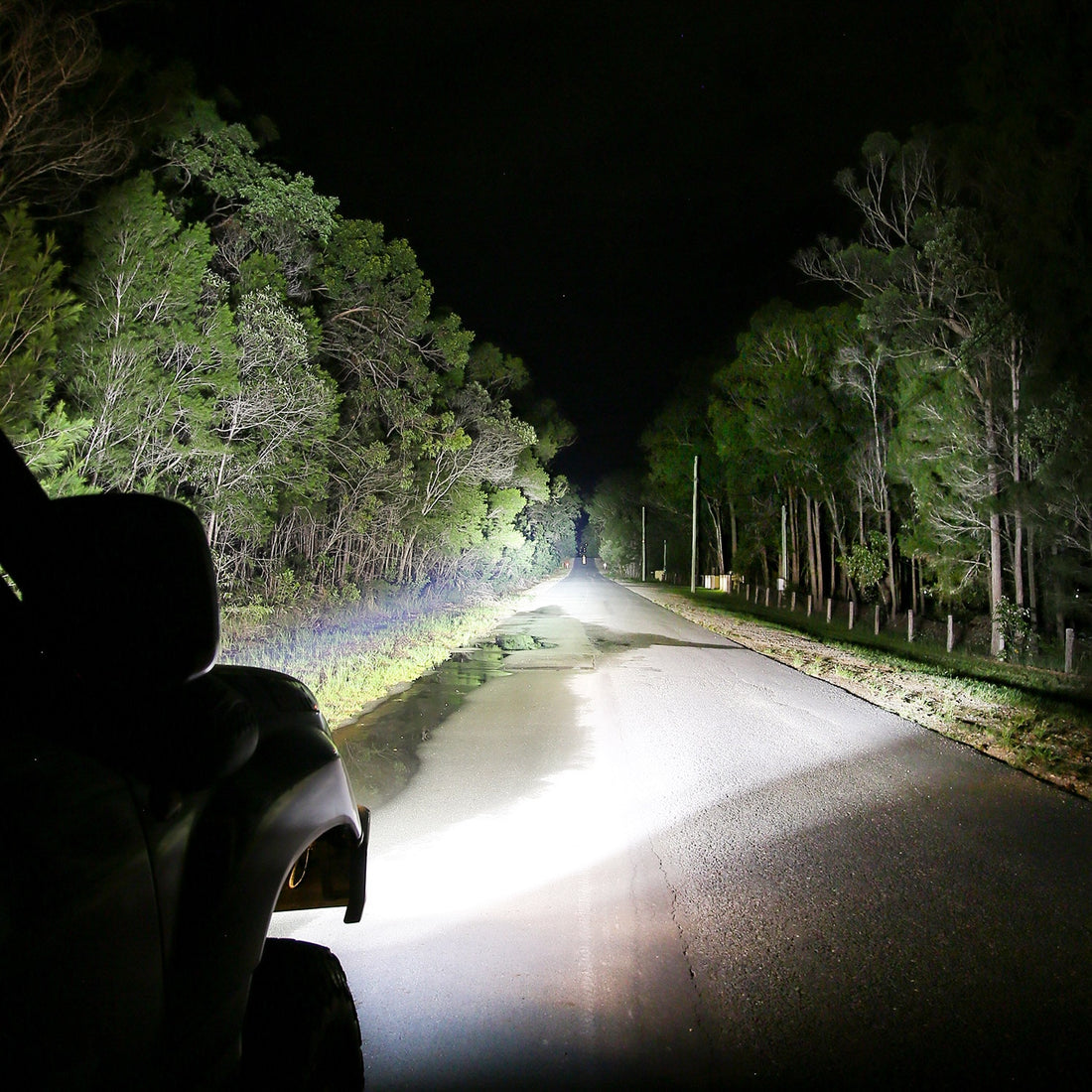 Hardkorr BZR-X Series 9" LED Driving Lights (Pair W/Harness) HKBZRX215 (Bulky Item - Freight Applies)