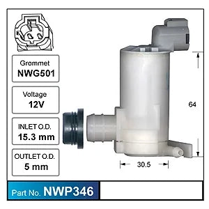 Nice Windscreen Washer Pump - NWP346