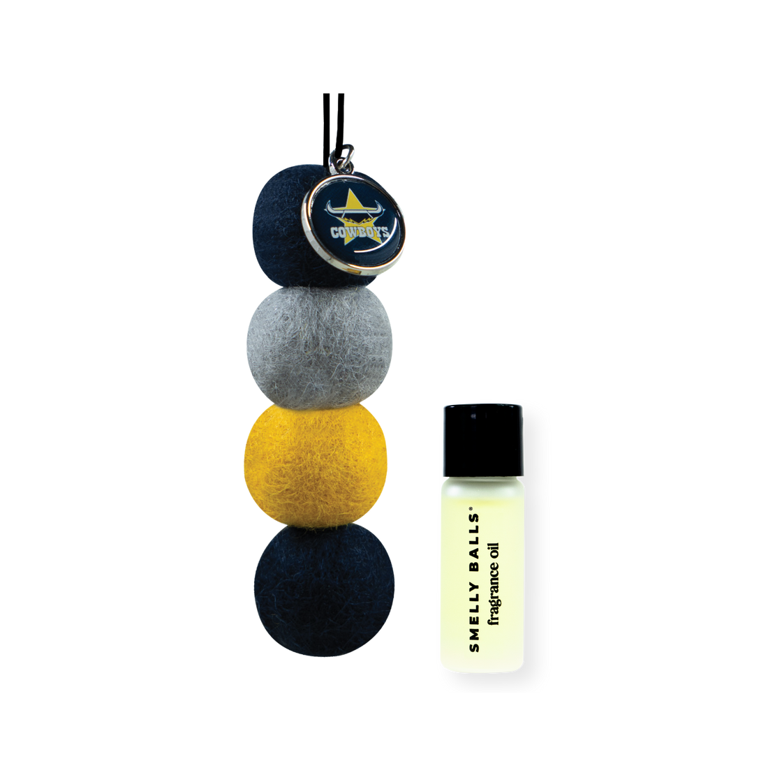 Smelly Balls North Queensland Cowboys Inspired Reusable Air Freshener Starter Set - NRL445AC