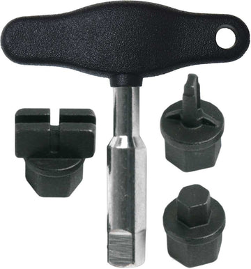 PKTool 3pc Plastic Oil Pan Drain Plug Tool Set - PT10253 (Pickup Only)
