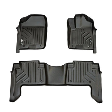 Maxliner Nissan Patrol Y62 2020+ MaxPro Floor Mats (Row 1 & 2) - PATROL Y62 20+ R12 (Pickup Only)