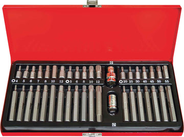 PKTool 40pc 10mm Cr-V Hex Star, Hex and Spline Set - RG5236 (Pickup Only)