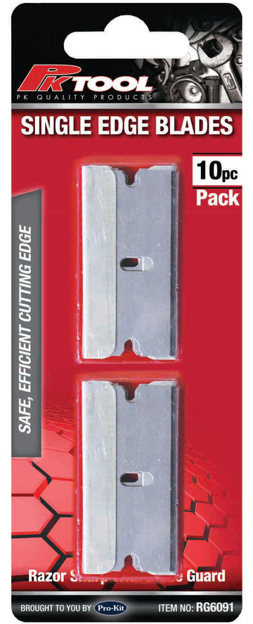 PKTool 10pc Scraper Blades Pack - RG6091 (Pickup Only)